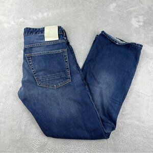 Denham Men's Size 30x29 Low Crotch Fit Selvedge Japanese Denim Jeans
